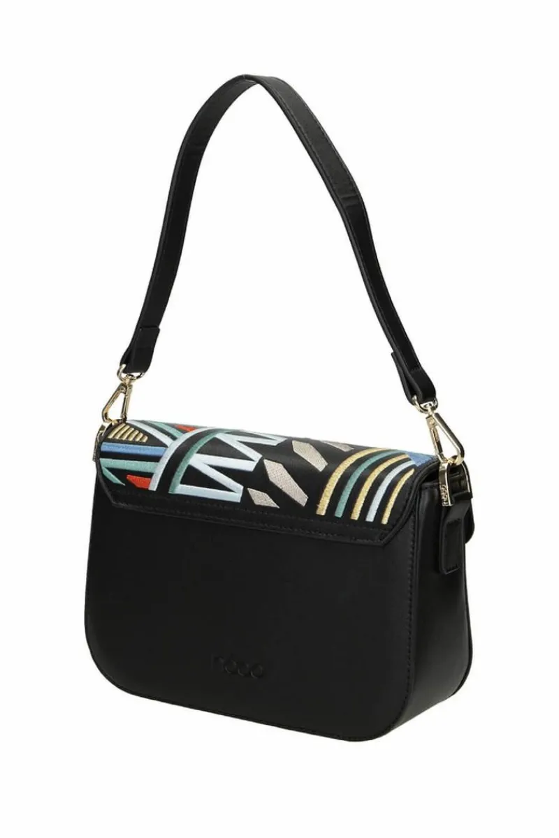 Hot Torebka Listonoszka M1320-C020 Czarna Torebki Nobo|Torebki Kuferki