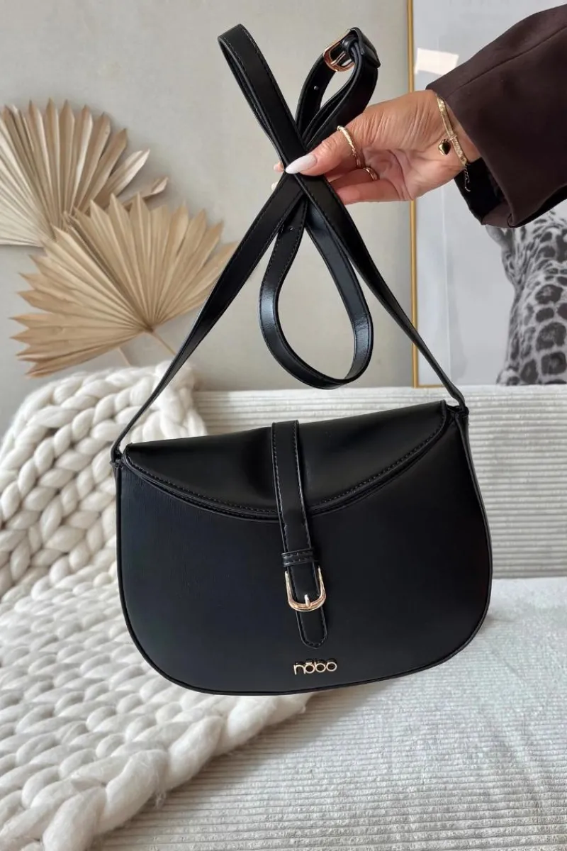 Torebki Nobo|Listonoszki>Nobo Torebka Listonoszka BAG5780-020 Czarna Czarny