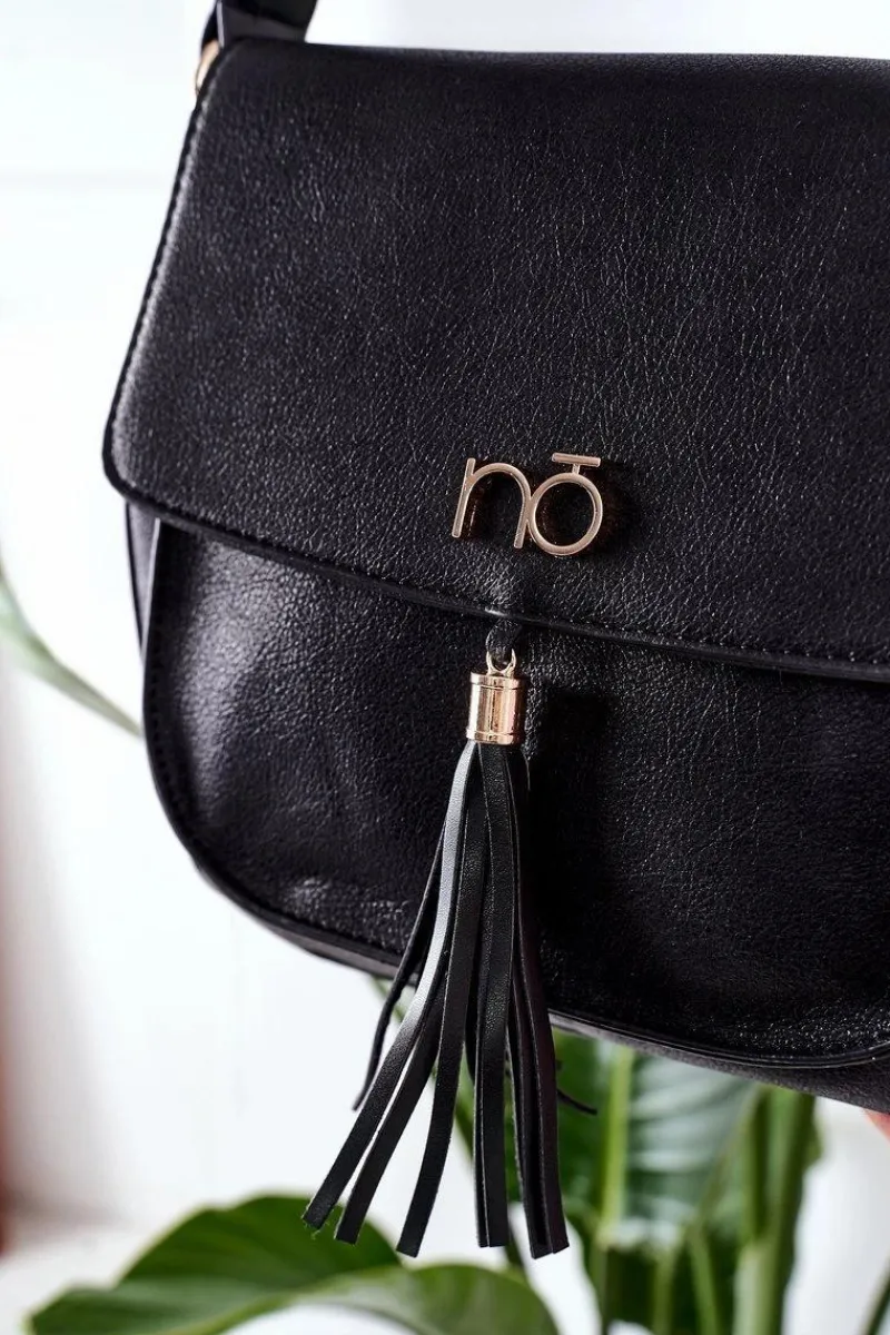 New Torebka Listonoszka L1420 Czarna Torebki Nobo|Listonoszki