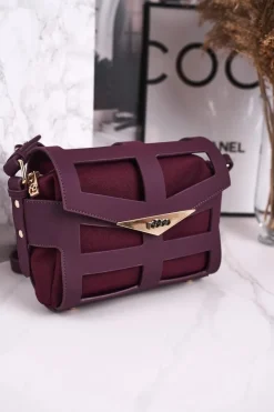 Sale Nobo Torebka Listonoszka NBAG-H4201-C005 Bordowa Matowa