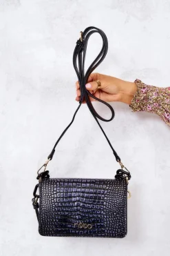 Torebki Nobo|Listonoszki></noscript>Nobo Torebka Listonoszka Wężowa M0110-C020 Czarna