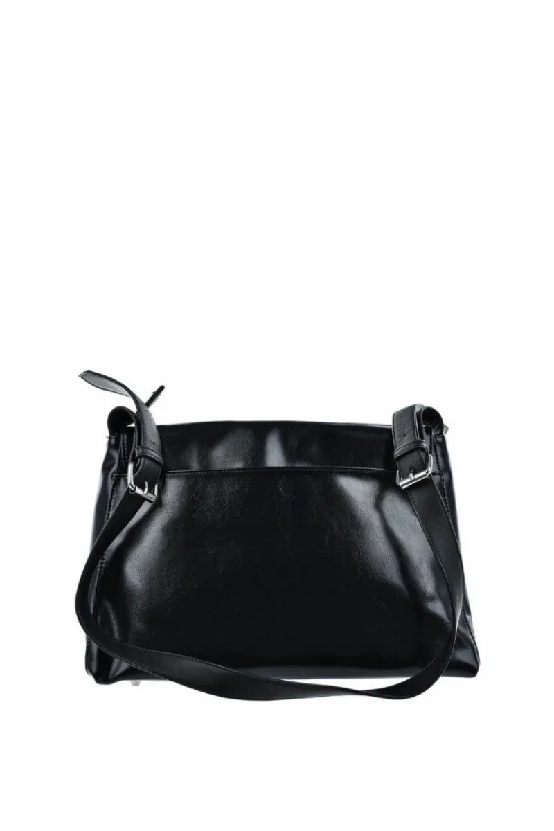 Torebki Klasyczne|Listonoszki>Big Star Shoes Torebka Listonoszka Z Eko Skóry Big Star OO574011 Czarna