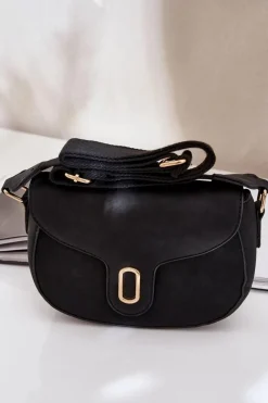 Online Torebka Listonoszka Z Eko Skóry Czarna Samriddhi Torebki Klasyczne|Listonoszki