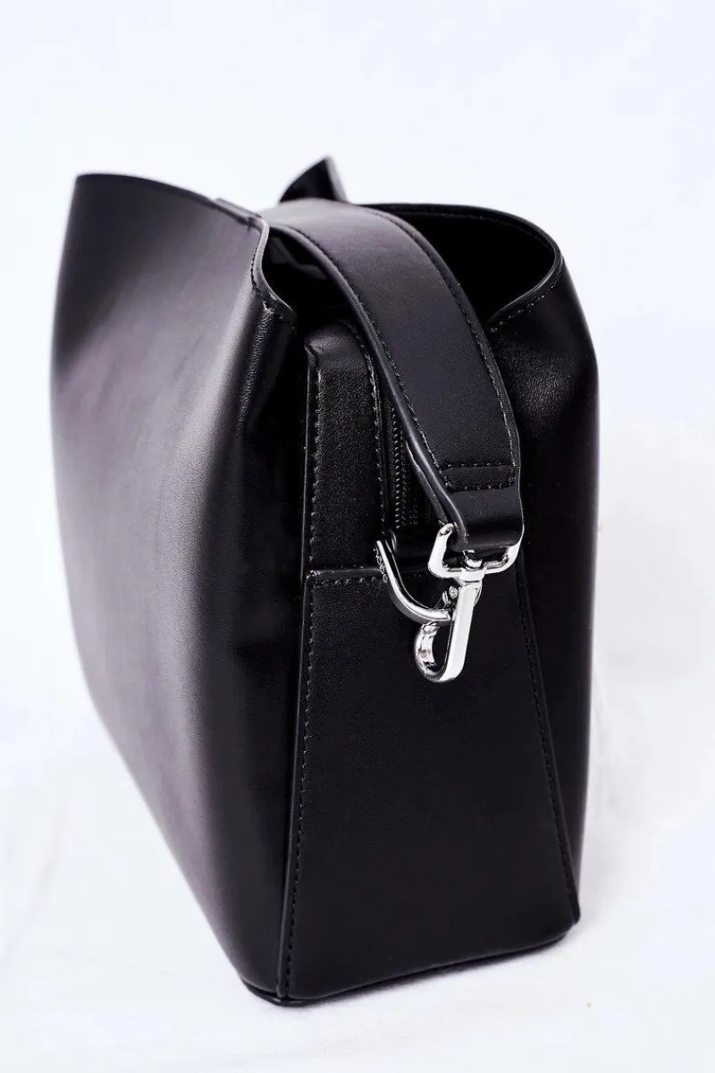 Outlet Torebka Listonoszka Z Frędzlami K2980 Czarna Torebki Nobo|Torebki Klasyczne