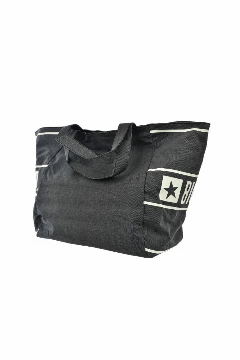 Torby Sportowe|Torebki Klasyczne>Big Star Shoes Torebka Materiałowa Big Star NN574056 Czarna