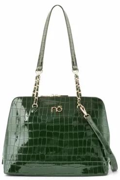 Best Torebka Na Ramię L3570-C008 Zielona Torebki Nobo|Torebki Klasyczne