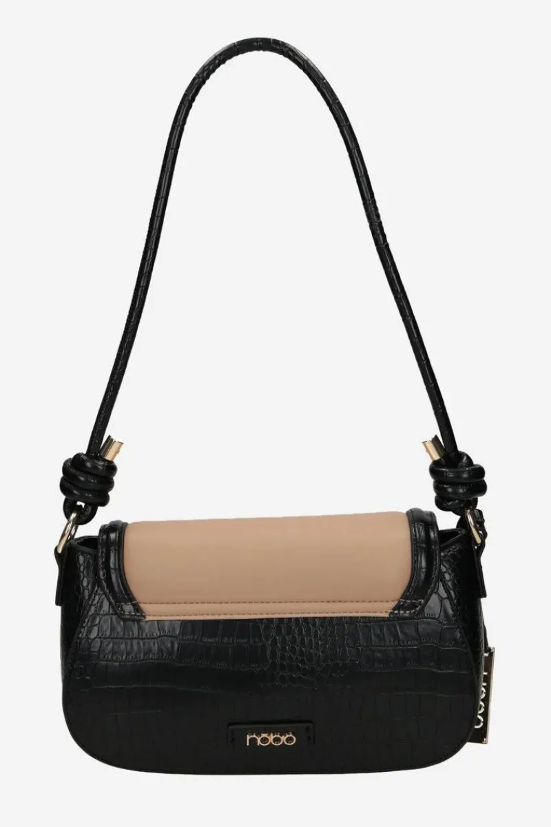 Best Nobo Torebka Na Ramię NBAG-P5000-CM20 Beżowo-Czarna
