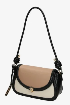 Best Nobo Torebka Na Ramię NBAG-P5000-CM20 Beżowo-Czarna