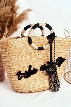 Outlet Nobo Torebka Koszyk Wiklina NBAG-XI0400-C015