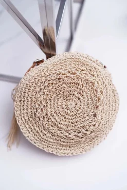 Torebki Klasyczne>Boto Torebka Pleciona Octario Beżowa