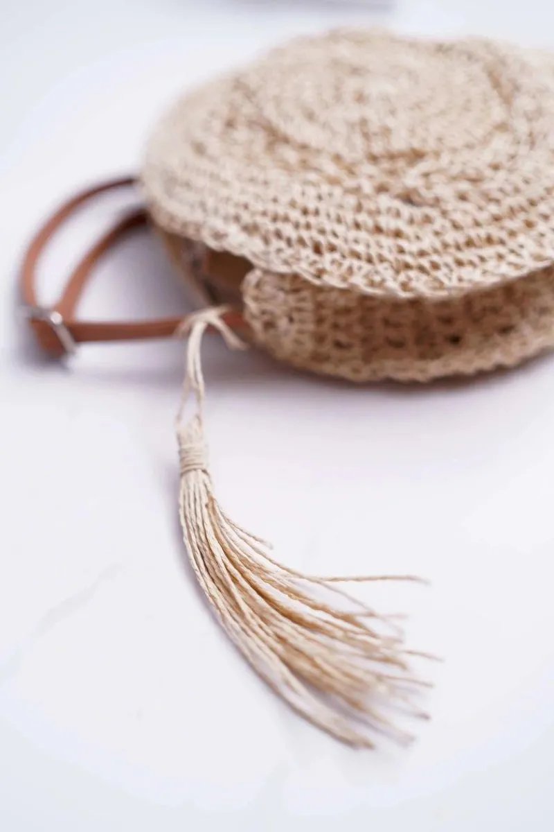 Torebki Klasyczne>Boto Torebka Pleciona Octario Beżowa