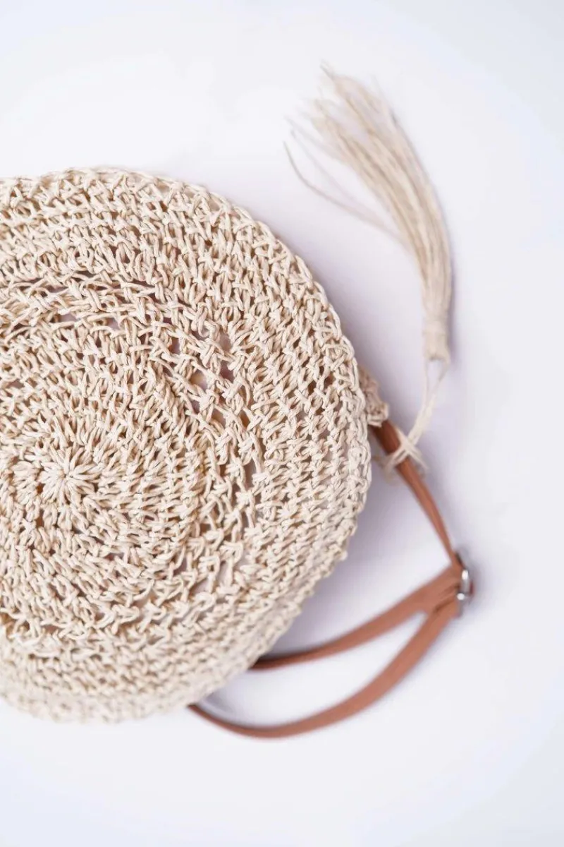 Torebki Klasyczne>Boto Torebka Pleciona Octario Beżowa