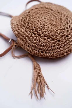 New Boto Torebka Pleciona Octario Camel