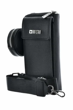 Listonoszki|Portfele>Big Star Shoes Torebka Portfel 2W1 Big Star LL574118 Czarna