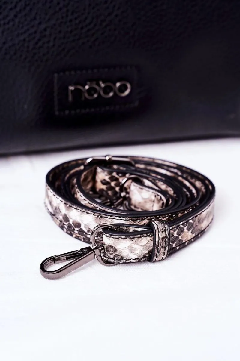 Hot Nobo Torebka Shopper Do Ręki K3520 Czarna