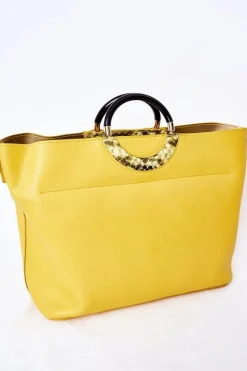 Torebki Nobo|Torebki Klasyczne></noscript>Nobo Torebka Shopper Do Ręki K3520 Żółta