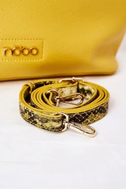 Torebki Nobo|Torebki Klasyczne></noscript>Nobo Torebka Shopper Do Ręki K3520 Żółta