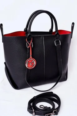 Hot Nobo Torebka Shopper Na Ramię K2300 Czarna