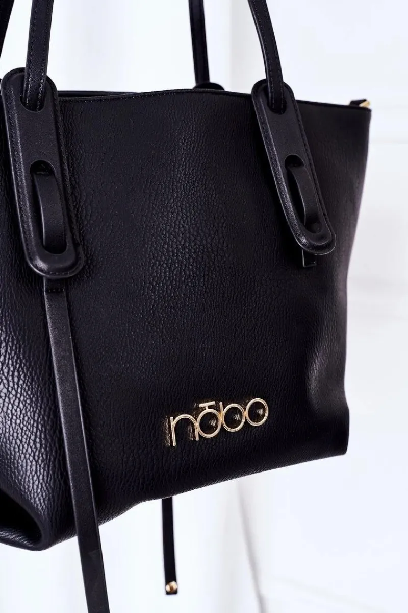 Sale Nobo Torebka Shopper Na Ramię K3180 Czarna
