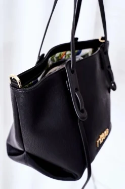 Sale Nobo Torebka Shopper Na Ramię K3180 Czarna