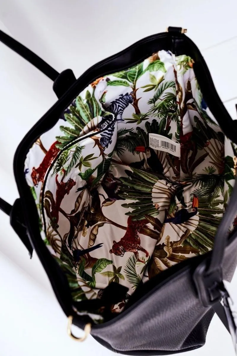 Sale Nobo Torebka Shopper Na Ramię K3180 Czarna