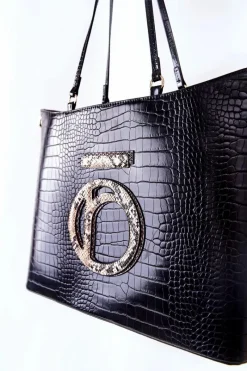 Torebka Shopper L0540 Czarna Torebki Nobo|Torebki Klasyczne