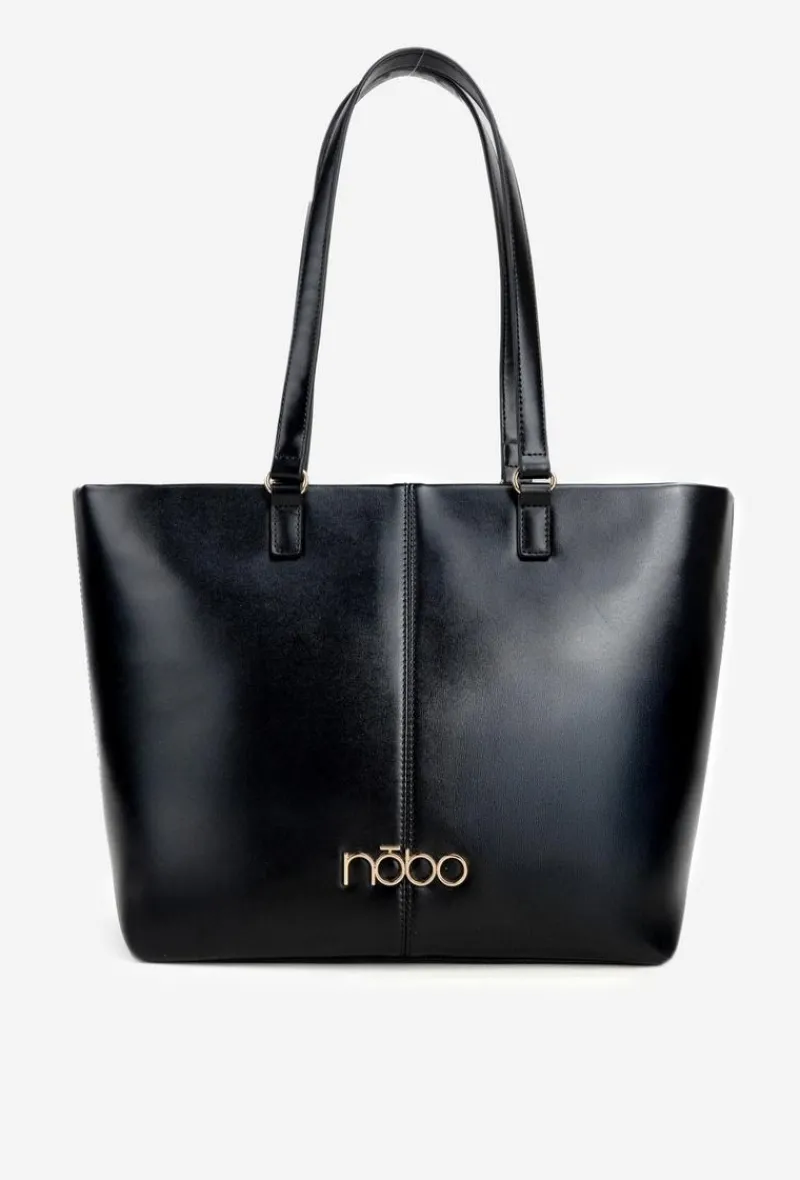 Torebki Nobo|Torebki Klasyczne>Nobo Torebka Shopperka BAG5740-020 Czarna