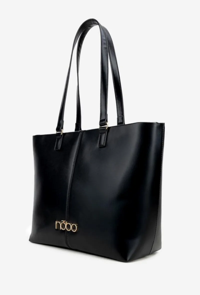 Torebki Nobo|Torebki Klasyczne>Nobo Torebka Shopperka BAG5740-020 Czarna