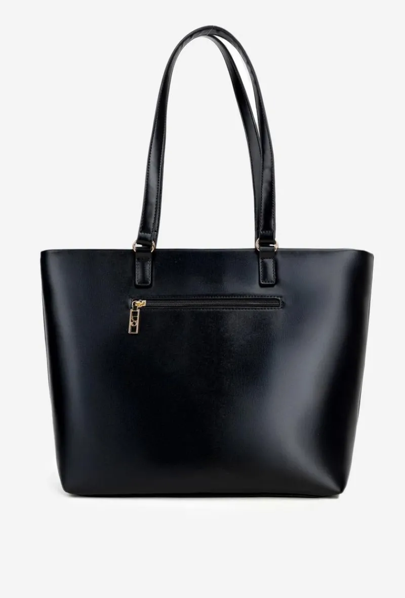 Torebki Nobo|Torebki Klasyczne>Nobo Torebka Shopperka BAG5740-020 Czarna