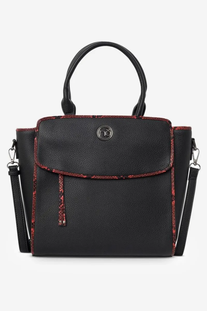 Torebki Nobo|Torebki Klasyczne>Nobo Torebka Shopperka N1680-C020 Czarna