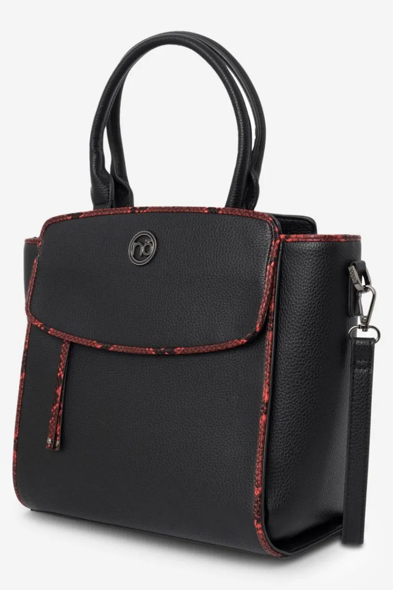 Torebki Nobo|Torebki Klasyczne>Nobo Torebka Shopperka N1680-C020 Czarna