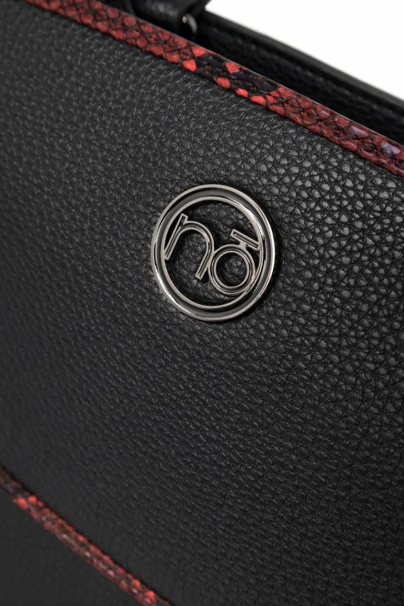 Torebki Nobo|Torebki Klasyczne>Nobo Torebka Shopperka N1680-C020 Czarna