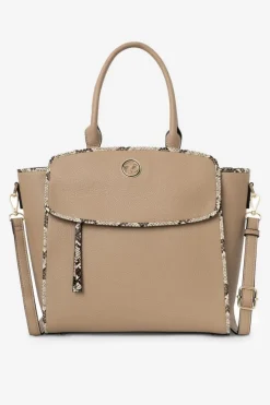 Outlet Torebka Shopperka N1680-C015 Beżowa Torebki Nobo|Torebki Klasyczne