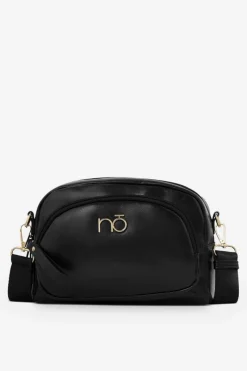 Best Torebka Skórzana NBAG-R0152-C020 Czarna Torebki Nobo|Listonoszki