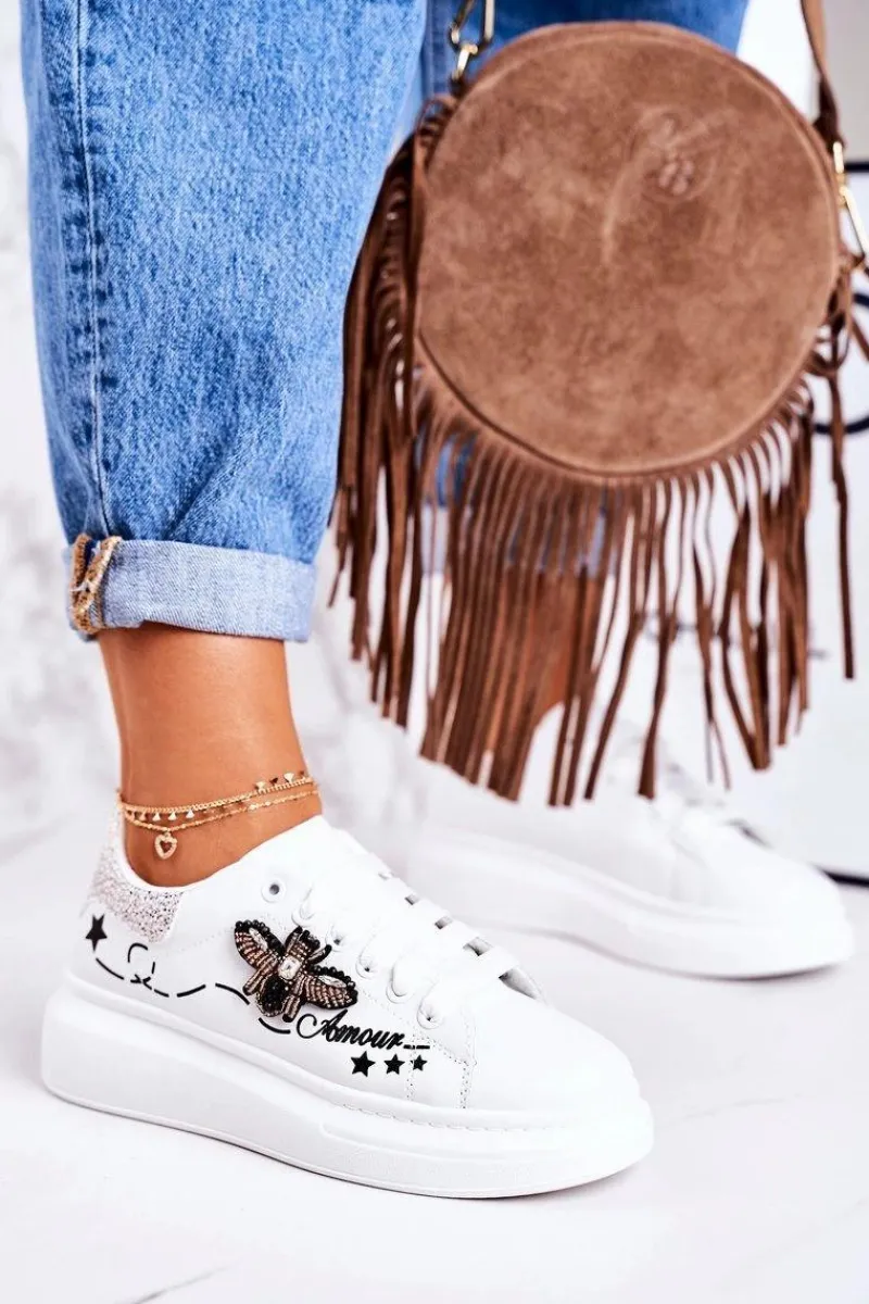 Best Boto Torebka Skórzana Okrągła Z Frędzlami Boho LAURA BIAGGI Beżowa