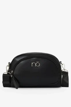 Torebki Nobo|Listonoszki>Nobo Torebka Skórzana Zwierzęcy Wzór NBAG-R0150-C020 Czarna