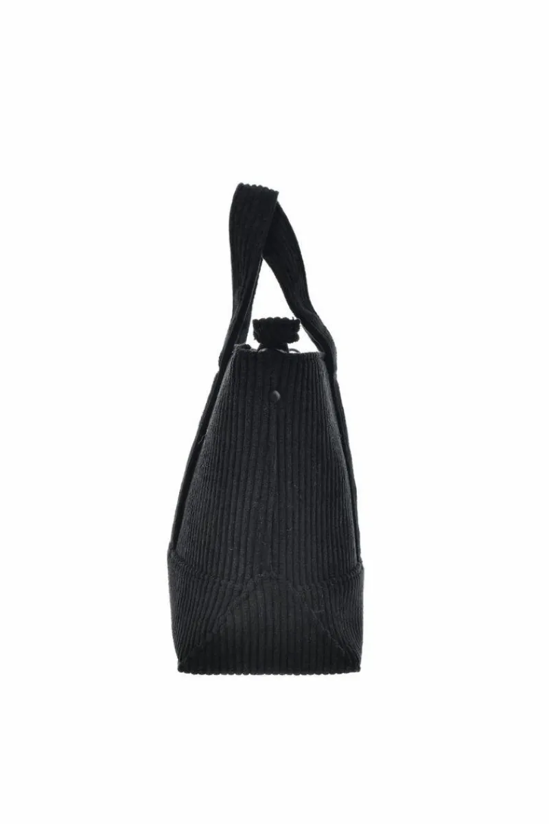 Torebki Klasyczne>Big Star Shoes Torebka Sztruksowa Big Star OO574038 Czarna