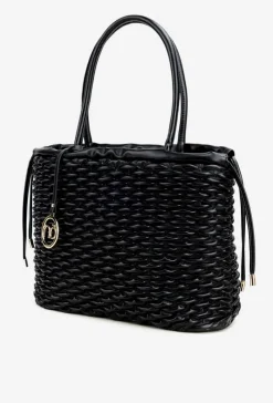 Hot Torebka Typu Shopper BAG5940-020 Czarna Torebki Nobo|Torebki Klasyczne