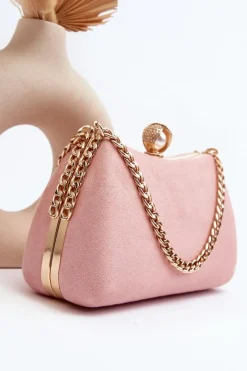 Sale Boto Torebka Wizytowa Kopertówka Nadrei Różowa