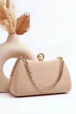 Online Torebka Wizytowa Kopertówka Nadrei Khaki Torebki Kuferki|Kopertówki