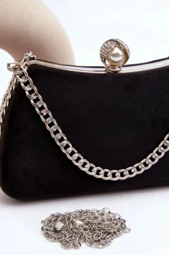 Sale Boto Torebka Wizytowa Kopertówka Nadrei Czarna