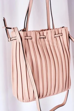 Best Torebka Worek Big Star HH574258 Nude Torebki Klasyczne|Listonoszki