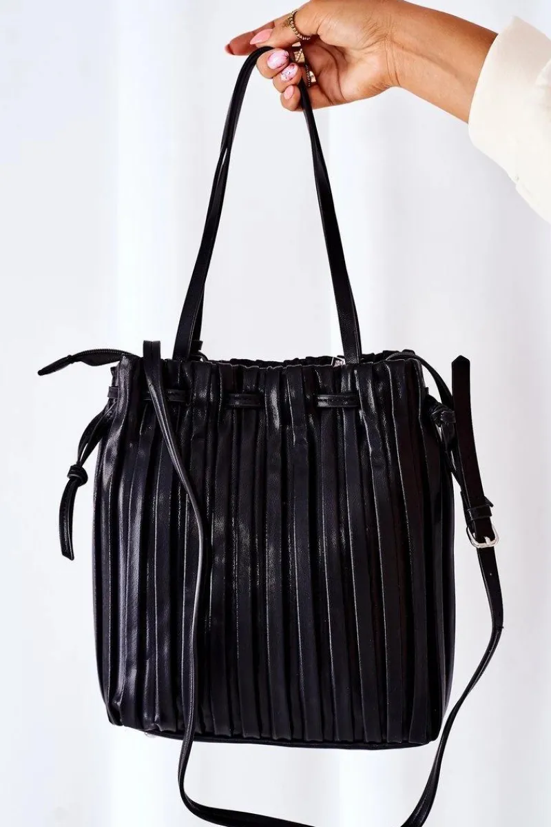 Torebki Klasyczne|Listonoszki>Big Star Shoes Torebka Worek Big Star HH574257 Czarna