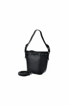 Outlet Torebka Worek Damska Big Star NN574135 Czarna Torebki Klasyczne