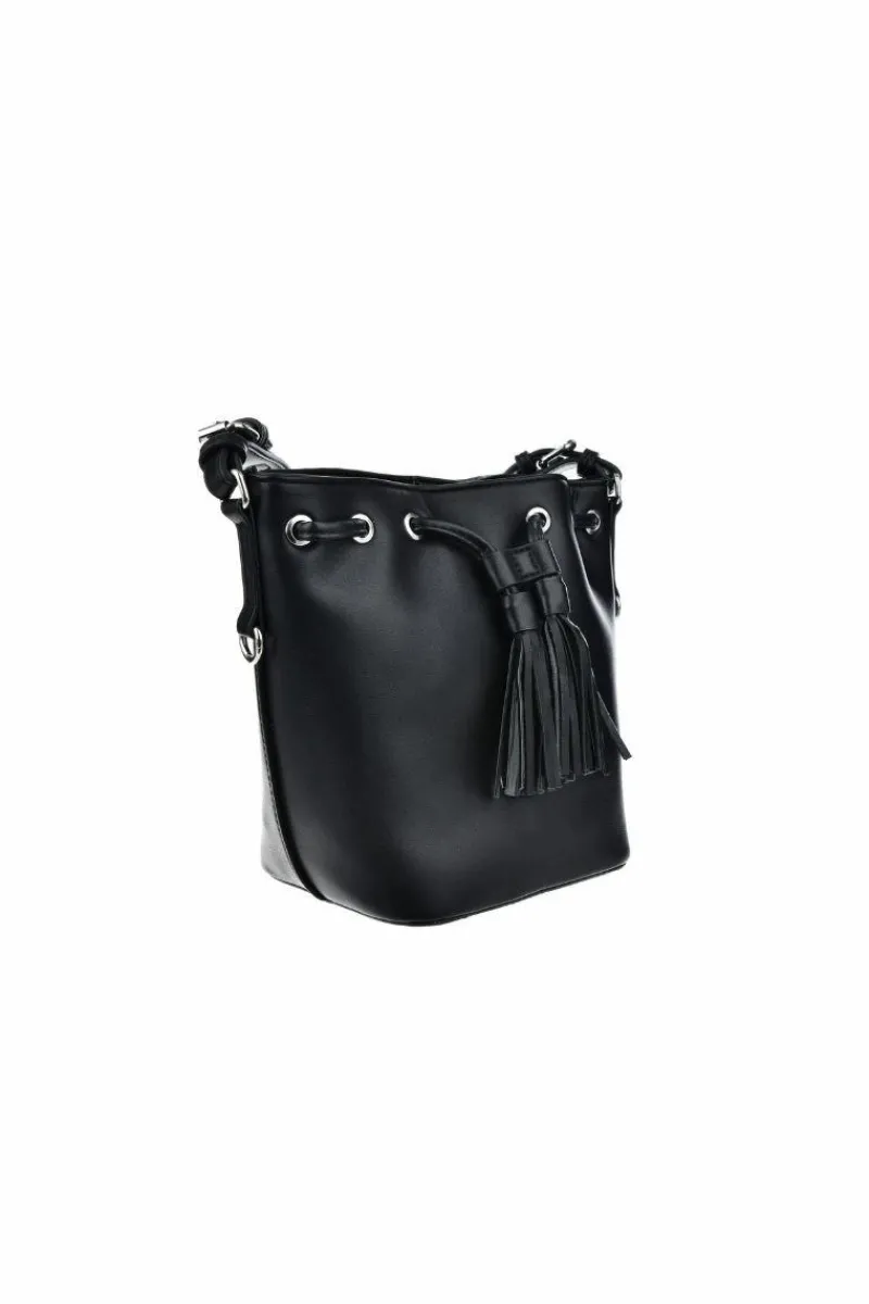 Outlet Torebka Worek Damska Big Star NN574135 Czarna Torebki Klasyczne