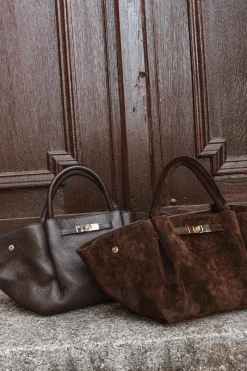 New Torebka Z Naturalnej Skóry Czekoladowa Fiorenza Torebki Klasyczne