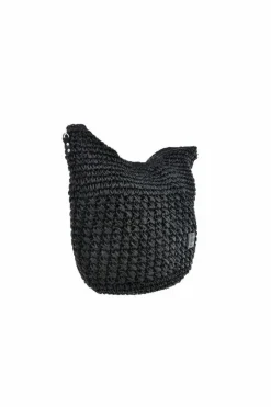 Torebki Plażowe|Torebki Klasyczne>Big Star Shoes Torebka Z Plecionki Big Star NN574110 Czarna