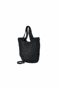 Torebki Plażowe|Torebki Klasyczne></noscript>Big Star Shoes Torebka Z Plecionki Big Star NN574110 Czarna