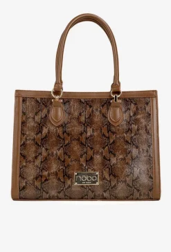 Torebki Nobo|Torebki Klasyczne>Nobo Torebka Zwierzęcy Wzór BAG6150-M17 Brązowa Brązowy