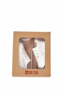 Big Star Shoes Trampki Ażurowe Big Star JJ374020 Białe